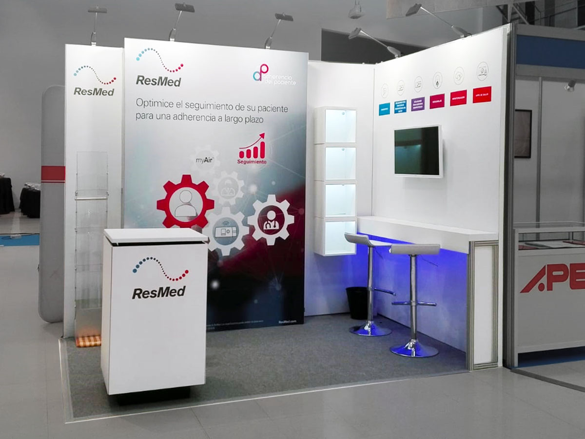 resmed stand 1 - Stand SES Congress (Vitoria, Spain)