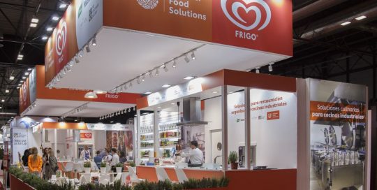 Stand Unilever, feria HIP 2023 (Madrid)